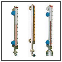 UHZ-517D45　磁翻柱液位計?。ǚ栏汀⒌讓Ч?04內襯PTFE）